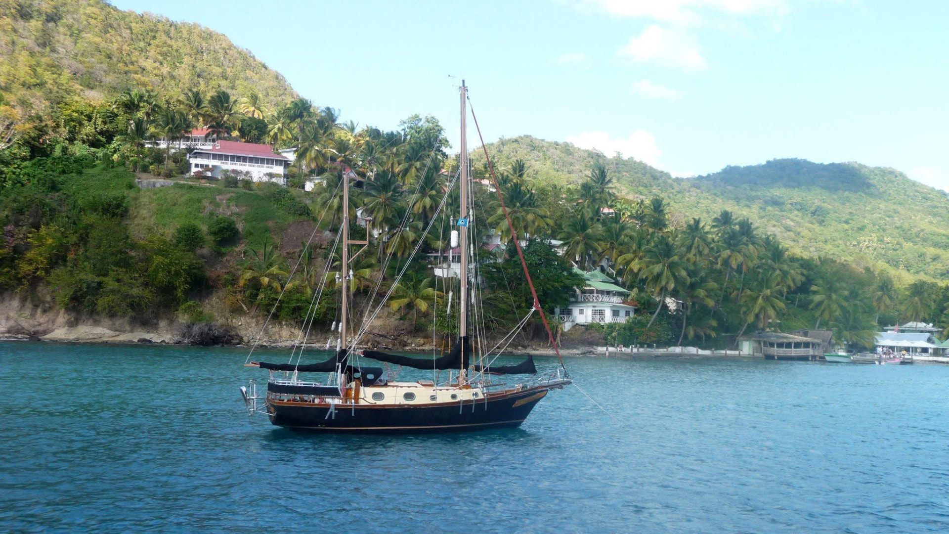 Sailboat, St. Croix, U.S. Virgin Islands