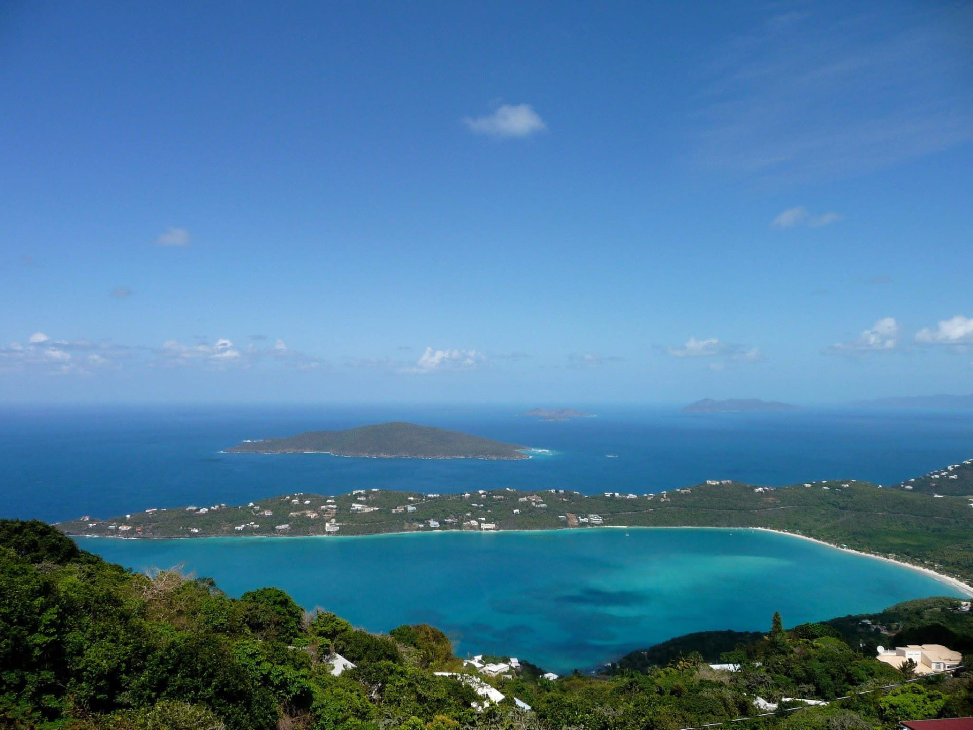 Island bay overlook, St. Thomas, U.S. Virgin Islands